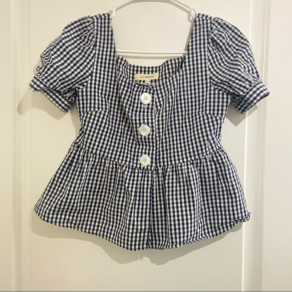 La Babite | cropped blouse